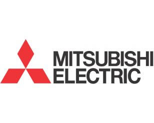 Logotipo Mitsubishi Electric Aires acondicionados